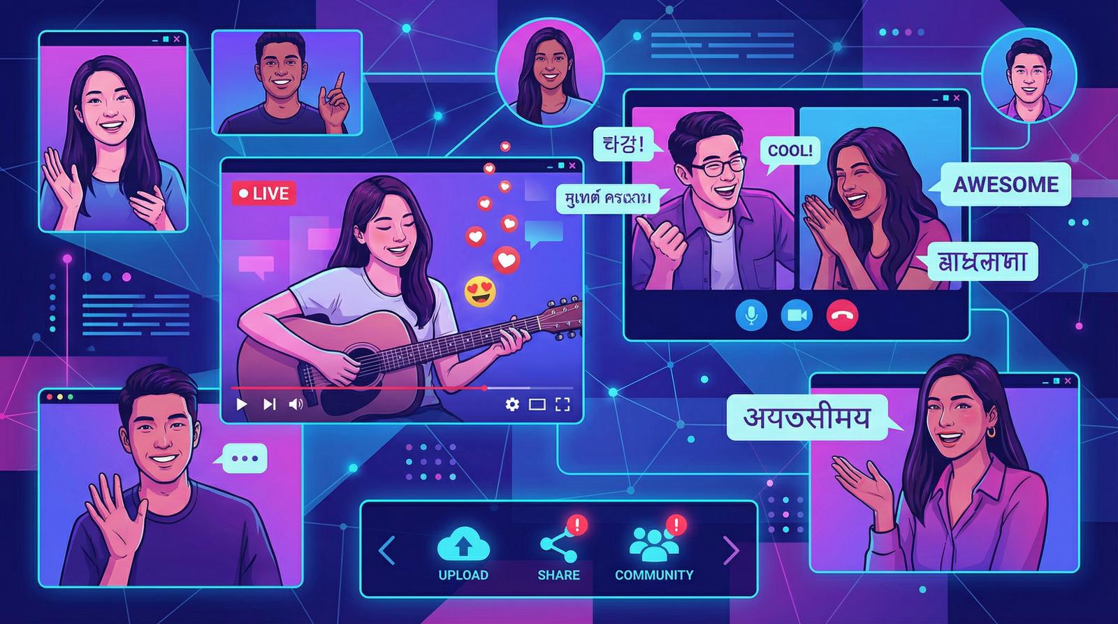 小蓝视频AI智能推荐视频